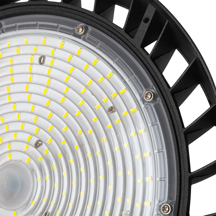 Lifud Campana LED 200W (120W-160W-200W) - 36000 Lm - Régulation 1-10V - Driver intégré - Chip Philips - Blanc Froid 6000K - IP65 - Réf. 1916-NS-HB200W-S-CW