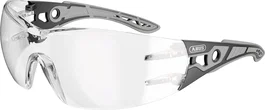 ABUS XACTO Lunettes de protection chantier verres noir/gris transparent effet velours polycarbonate (Xacto)