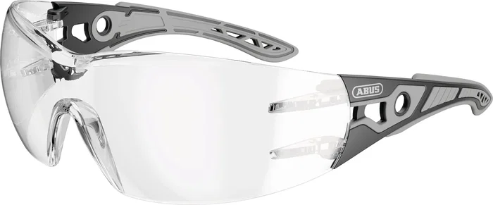 ABUS XACTO Lunettes de protection chantier verres noir/gris transparent effet velours polycarbonate (Xacto)