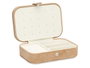 Giftdecor Joyero Rectangular Beige en Velours 16 x 6 x 11 cm (Set de 12)