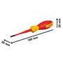 Bosch Tournevis VDE SL3,5x75 Plat