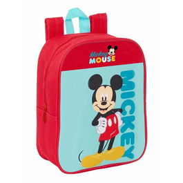 Cartable Mickey Mouse Bleu Rouge 22 x 27 x 10 cm