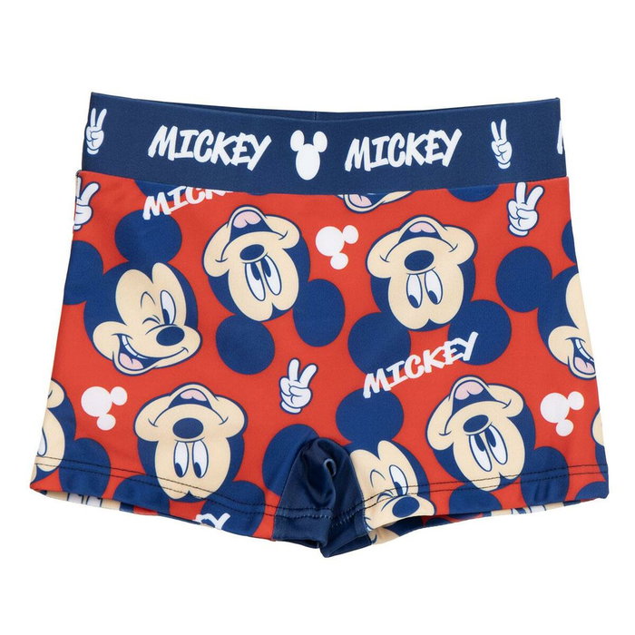 Boxer de Bain pour Enfants Mickey Mouse Rouge 2 ans Boxer de Bain pour Enfants Mickey Mouse Rouge 2 ans