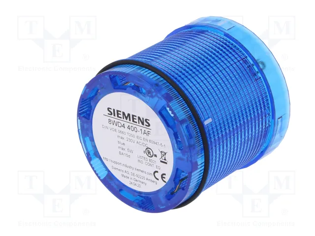SIEMENS 8WD4400-1AF Avertisseur lumineux bleu 12÷240V DC/AC SIEMENS 8WD4400-1AF Avertisseur lumineux bleu 12÷240V DC/AC