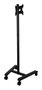 B-Tech BT7504 Chariot Mobile d'Affichage avec Plateau pour Écrans jusqu'à 55" - Compatible VESA 400 - Momentum One