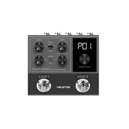 VALETON Vlp-200 Looper double canal avec deux interrupteurs pedal, Overdub, modes Serial et Free Loop