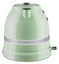 Kitchenaid 5KEK1522 - Bouilloire électrique 1,5L pistache avec réglage de température, paroi double et thermos intelligent pour infusions