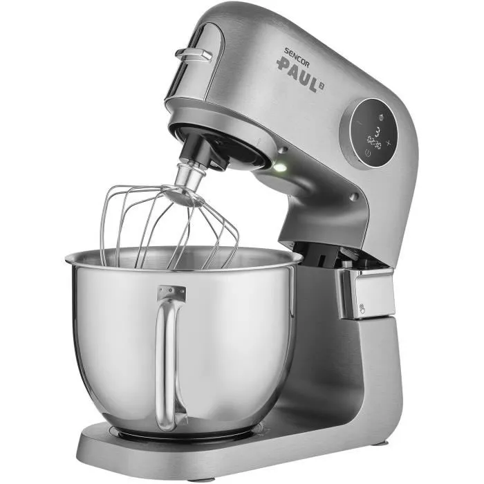 Sencor Robot pâtissier STM 7740 PAUL 2 - 1500 W - Acier inoxydable