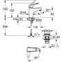 Grohe Mitigeur monocommande lavabo Swift Taille S Chromé