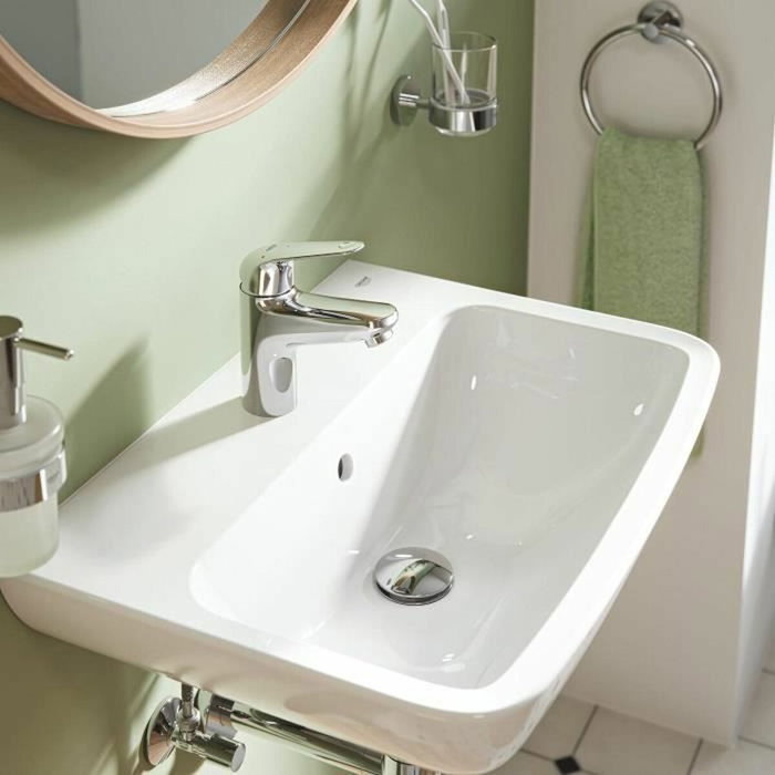 Grohe Mitigeur monocommande lavabo Swift Taille S Chromé