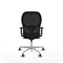 Piqueras y Crespo Chaise de Bureau 1D086G0 Marron Noir