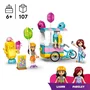 Lego LEGO Friends 42692 - Stand de Glaces et de Ballons, Jouet de Construction avec Triporteur, Mini-Poupées, Accessoires - Pour Enfants dès 6 ans