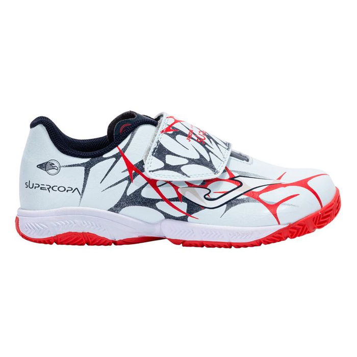 Chaussures de Futsal pour Adultes Joma Sport Super Copa 2505 Blanc XS Chaussures de Futsal pour Adultes Joma Sport Super Copa 2505 Blanc XS