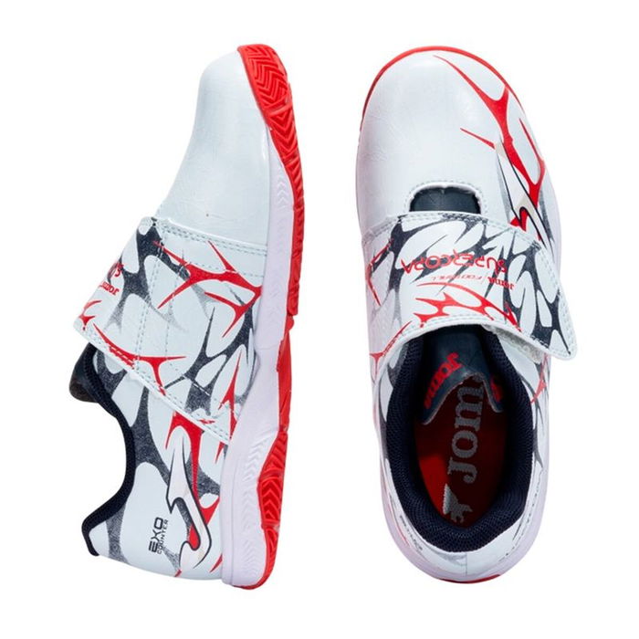Chaussures de Futsal pour Adultes Joma Sport Super Copa 2505 Blanc XS Chaussures de Futsal pour Adultes Joma Sport Super Copa 2505 Blanc XS