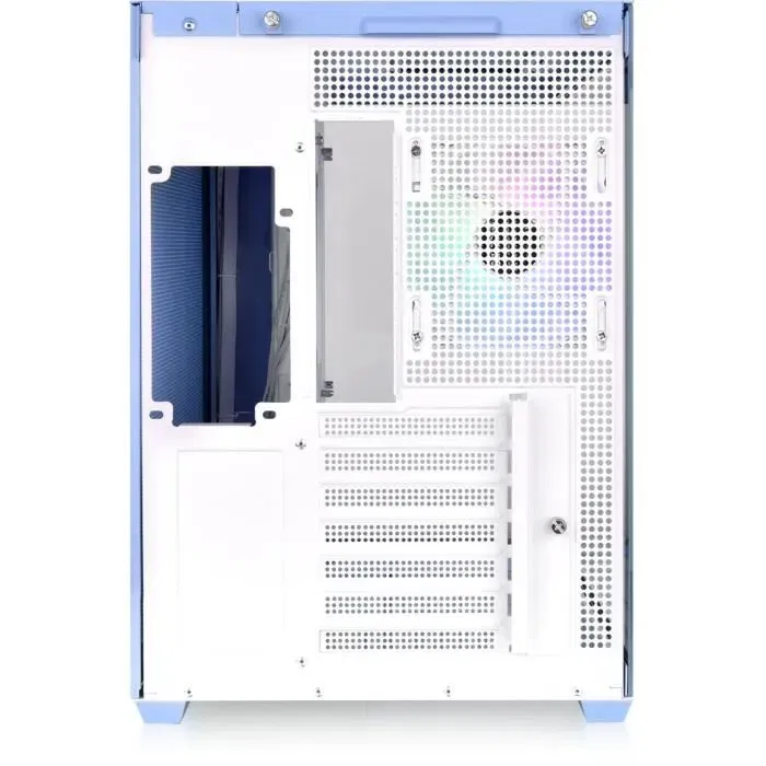 Thermaltake View 380 TG ARGB Boîtier PC Moyen Tour ATX avec Verre Trempé Bleu, 4 Ventilateurs ARGB 120 mm, USB 3.0, USB Type-C, Compatible Micro ATX et Mini-ITX