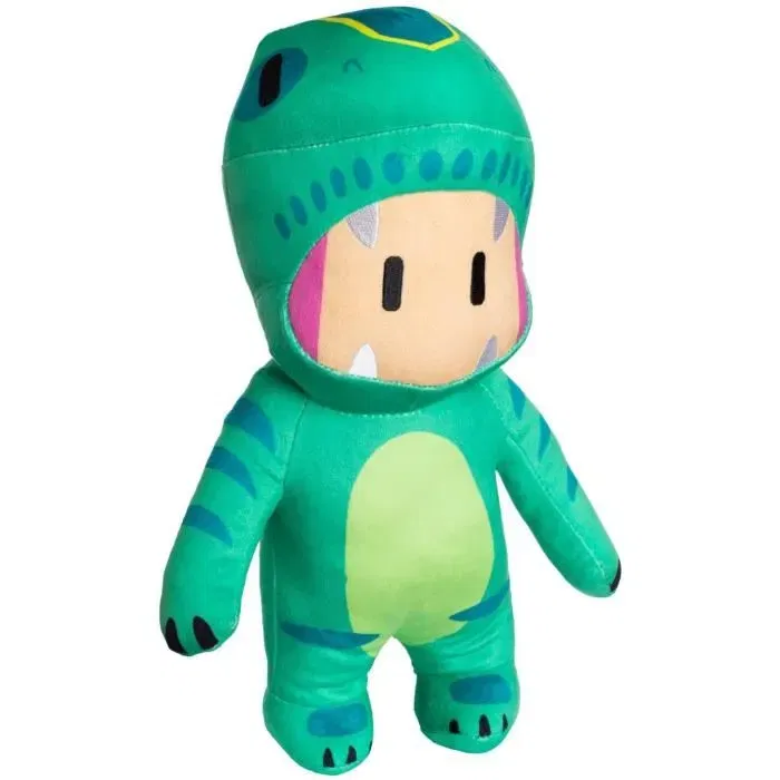 Bandai Peluche Stumble Guys T Rex Guy 30 cm - Peluche géante inspirée du jeu