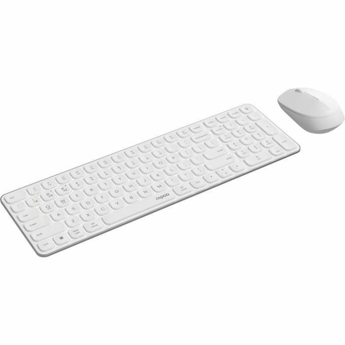 Rapoo 9310M Ensemble Clavier et Souris Sans-fil Multimode Blanc Rapoo 9310M Ensemble Clavier et Souris Sans-fil Multimode Blanc