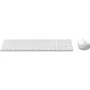 Rapoo 9310M Ensemble clavier et souris sans fil multimode Bluetooth/USB ultra-slim avec pavé numérique - Blanc