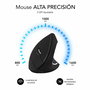 Souris Optique Ergonomique Subblim SUBMO-EDGVW01 Noir 1600 dpi