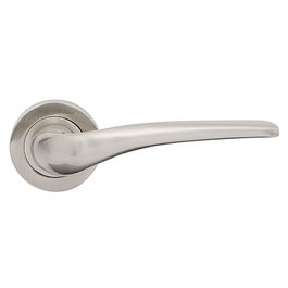 JANDEL Ekai 209 Poignée avec rosette ronde Ø52 Nickel Mat