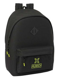 Munich Sac à Dos Double Ordinateur Portable 15,6 Pouces "Beat" avec Port de Chargement USB 31x44x18 cm