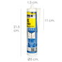 WOLFPACK LINEA PROFESIONAL MS Gripper polymère blanc