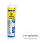 WOLFPACK LINEA PROFESIONAL MS Gripper polymère blanc