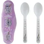 Disney Baby Set de 2 Cuillères avec Boîtier de Transport Lilo et Stitch - Idéal pour les Déplacements