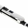 Adler CR 2320 Lisseur à cheveux Noir Argenté Acier