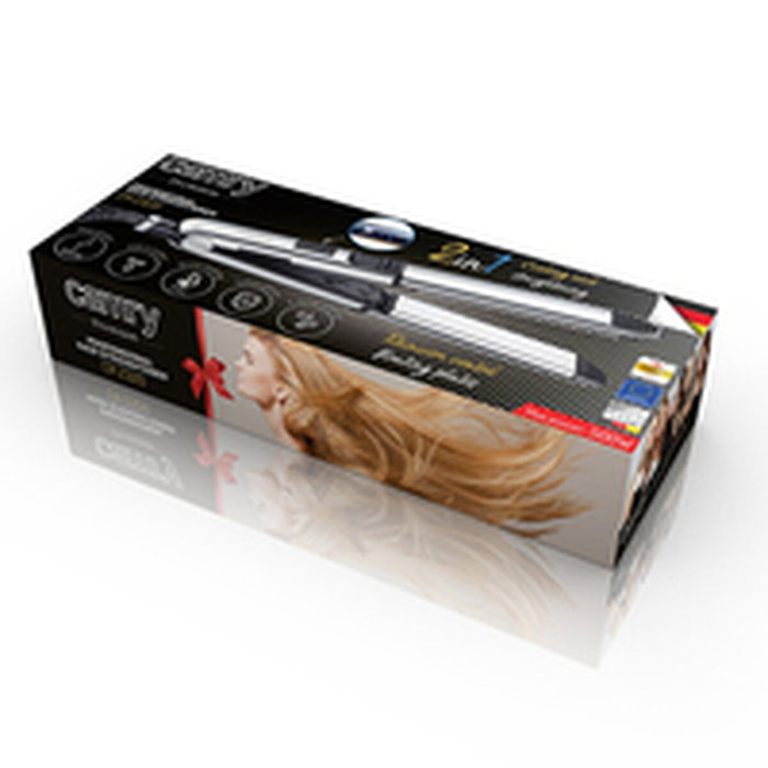 Adler CR 2320 Lisseur à cheveux Noir Argenté Acier Adler CR 2320 Lisseur à cheveux Noir Argenté Acier