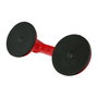 WOLFPACK LINEA PROFESIONAL Ventouse Double pour Carreleur Rouge