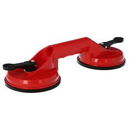 WOLFPACK LINEA PROFESIONAL Ventouse Double pour Carreleur Rouge