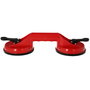 WOLFPACK LINEA PROFESIONAL Ventouse Double pour Carreleur Rouge