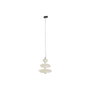 Home ESPRIT Suspension Blanc Papier Acier 50 X 50 X 60,6 CM