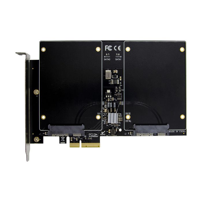 ProXtend Carte RAID PCIe SATA III 6G 2 canaux PX-SR-10257 ProXtend Carte RAID PCIe SATA III 6G 2 canaux PX-SR-10257