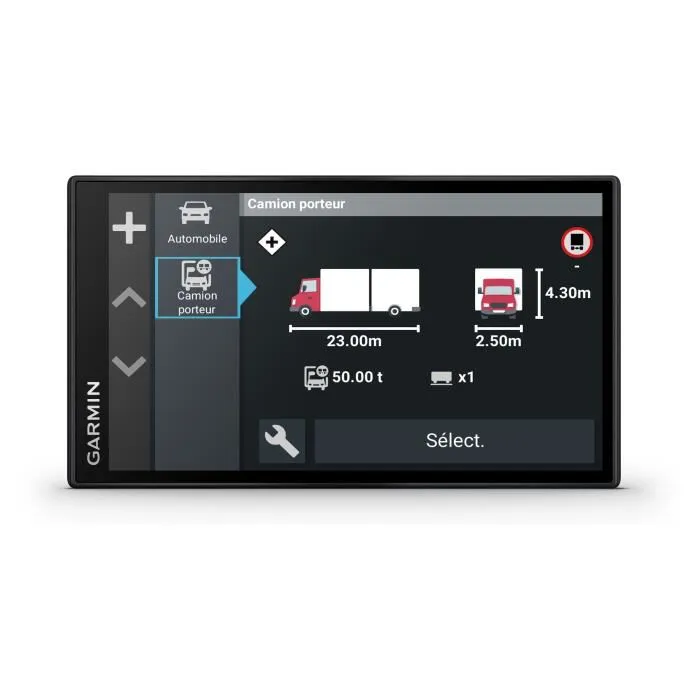 Garmin Dezl LGV 610 - GPS poids-lourds avec écran 6 pouces, info trafic temps réel, itinéraires adaptés et planification d'arrivée