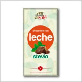 CHOCOLATES SOLE Chocolat au lait et stévia 100g