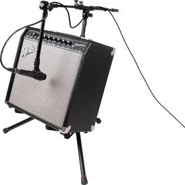 FRAMEWORKS Support pour amplificateur avec bras articulé noir charge max 45 kg hauteur 584-940 mm