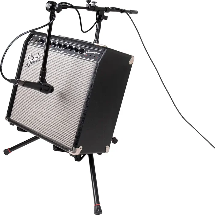 FRAMEWORKS Support pour amplificateur avec bras articulé noir charge max 45 kg hauteur 584-940 mm