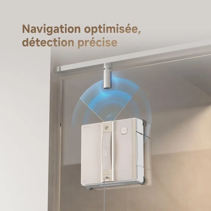 Dreame Robot Laveur de Vitres C1 avec Technologie CornerClean, Nettoyage IA, Aspiration 5500 Pa, Contrôle Application pour Surfaces Jusqu'à 2.5 x 4 mètres Dreame Robot Laveur de Vitres C1 avec Technologie CornerClean, Nettoyage IA, Aspiration 5500 Pa, Contrôle Application pour Surfaces Jusqu'à 2.5 x 4 mètres