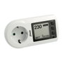 Prise avec moniteur de consommation électrique Alecto Blanc 3680 W