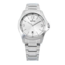 Kronos Montre Analogique Homme Gris 42mm