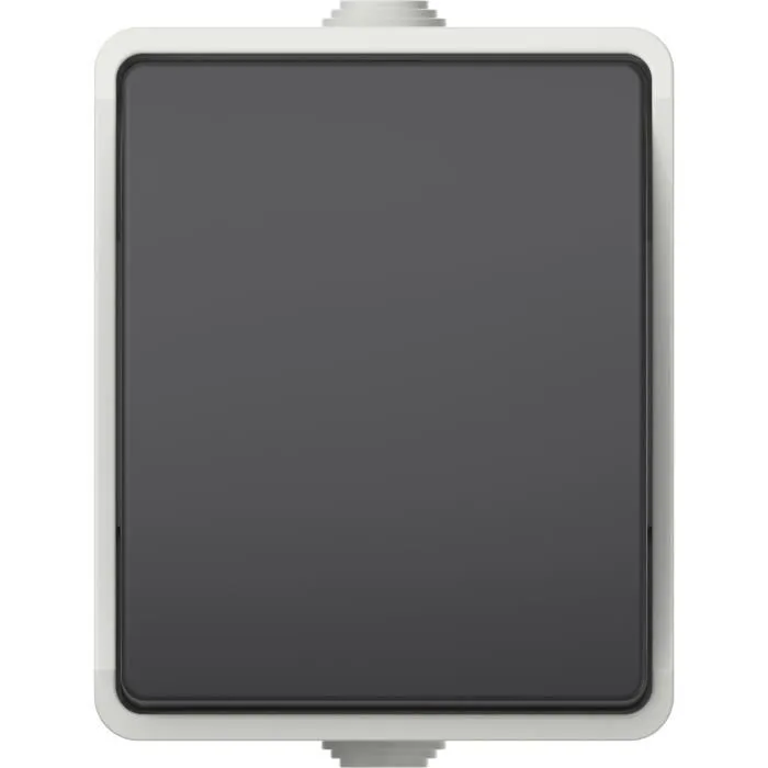 GAO Poussoir étanche extérieur Aquatop IP54 - Protection eau et poussière - Installation rapide conforme NF