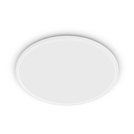 Philips Valen Plafonnier LED rond blanc 16W 2000lm 2200-6500K Ø291x24mm avec télécommande