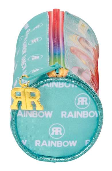Safta - Porte-tout rond Rainbow High "Paradise" 20 x 7 x 7 cm, pour enfant à partir de 3 ans