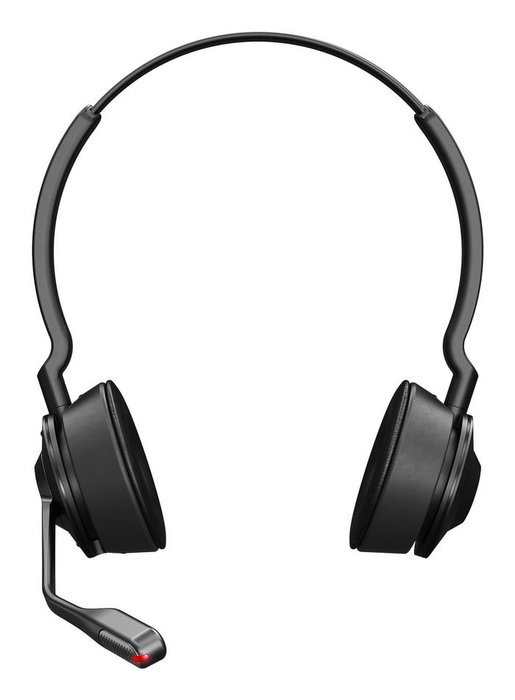 Jabra Engage 55 SE - Micro-casque sans fil DECT, autonomie 13h, portée 150m, stéréo, réduction de bruit, pour UC et centres de contact