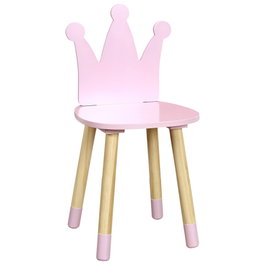 Home Deco Kids SILLA INFANTIL CORONA ROSA
