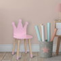 Home Deco Kids SILLA INFANTIL CORONA ROSA