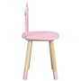 Home Deco Kids SILLA INFANTIL CORONA ROSA