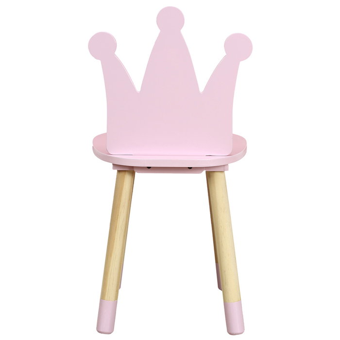 Home Deco Kids SILLA INFANTIL CORONA ROSA